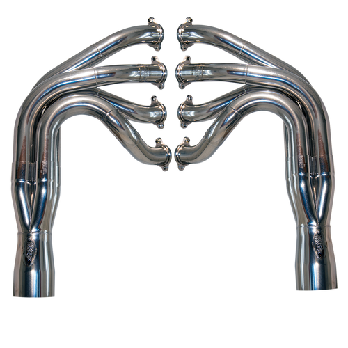 Top Dragster 2.375"-2.5" Stepped, Stainless Steel Exhaust Header