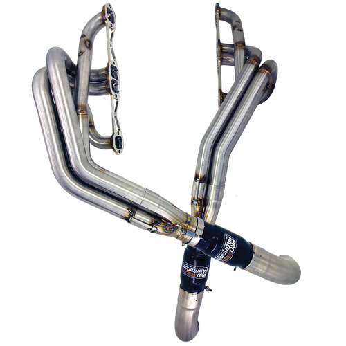 Crossover Street Stock Headers, Stainless Headers, CRUSA Street Stocks, 602 Crate Engine