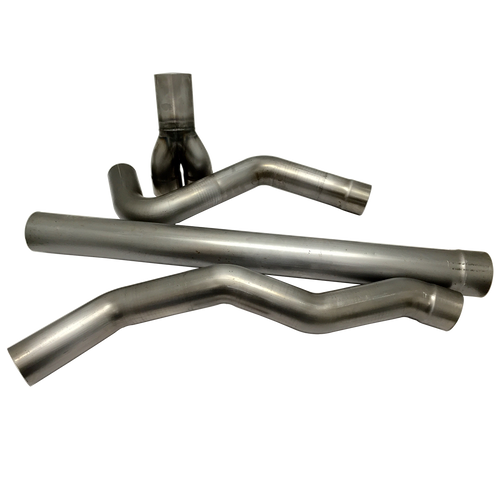 Late Model Stock Hedgecock Tailpipe, Use for 24" Long Header, 3.5"Outlet